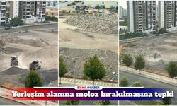 Diyarbakır’da yerleşim alanına moloz boşaltılmasına vatandaşlardan tepki