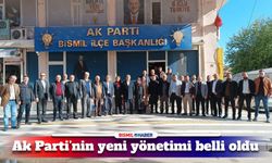 Ak Parti’nin Bismil ilçe yönetimi belli oldu