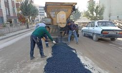 Adıyaman'da bozulan yollar onarılıyor