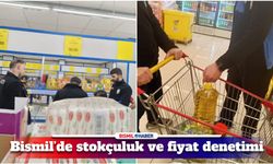 Bismil’de zabıta zincir marketleri denetledi