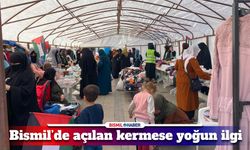 Bismil’de Gazze yararına kermes açıldı