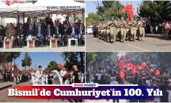 Bismil’de Cumhuriyet’in 100. Yılı kutlandı