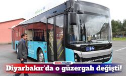 Diyarbakır’da bir otobüsün güzergah ve saatlerinde değişiklik