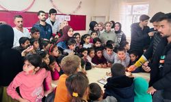 Diyarbakır’da üniversite öğrencileri ile ilkokul çocukları beraber oynadı