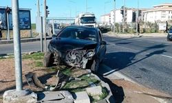 Mardin'de feci trafik kazası: 2 yaralı