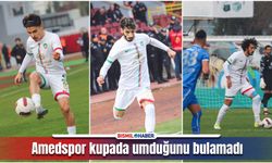 Amedspor kupada havlu attı