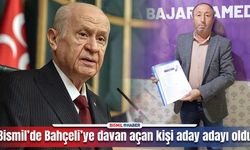 Bahçeli’ye dava açmıştı: Bismil Belediye başkan adaylığına başvurdu