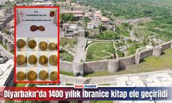 Diyarbakır'da 1400 yıllık tarihi eseri satmaya çalışırken yakalandılar