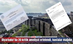 Diyarbakır’da 20 kritik ameliyat bu nedenle ertelendi