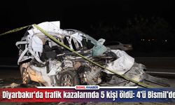 4’ü Bismil’de olmak üzere Diyarbakır’da trafik kazalarında 5 kişi öldü