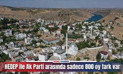 Diyarbakır’ın bu ilçesinde HEDEP ile Ak Parti arasında sadece 800 oy fark var