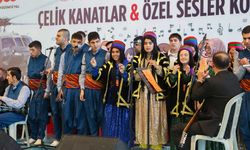 Diyarbakır'ın özel öğrencileri "Çelik Kanatlar" ile buluştu