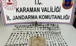 Karaman'da tarihi eser operasyonu