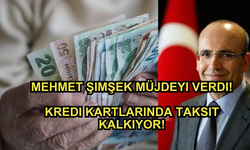 Mehmet Şimşek müjdeyi verdi! Kredi kartlarında taksit kalkıyor!