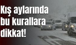 Kış Aylarında Bunlara Dikkat! Güvenli Bir Seyahat İçin Önemli