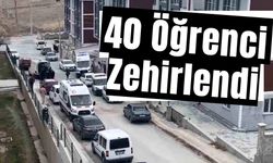 40 Öğrenci Zehirlenme Şüphesiyle Hastaneye Kaldırıldı