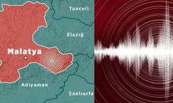 Malatya'da Deprem korkuttu! 