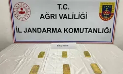 Ağrı'da yaklaşık 15 kilo külçe altın ele geçirildi