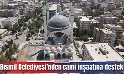 Bismil Belediyesi’nden cami inşaatına destek