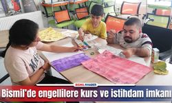 Bismil’de engellilere ücretsiz kurs ve rehabilitasyon merkezi