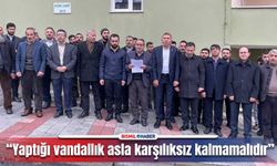 Diyarbakır’da imamın darp edildiği cami önünde basın açıklaması