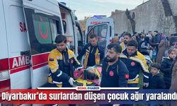 Diyarbakır’da 7 yaşındaki çocuk, surlardan düştü