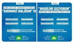 Hüda Par bugün ‘’Kürtçeyi Seçiyorum" temalı program düzenliyor.