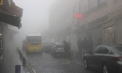 Mardin'de yoğun sis: Görüş mesafesi 30 metrenin altına düştü