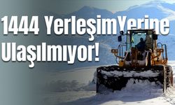 Doğu'da Kar Alarmı! 1444 Yerleşim Yerine Ulaşılmıyor