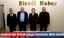 Kaymakam Zengince’den Bismil Haber’e ziyaret