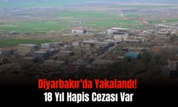 18 Yıl Hapis Cezası İle Aranan Şahıs Diyarbakır'da Tutuklandı