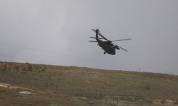 Askeri helikopter düştü! 5 asker öldü!