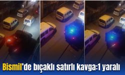 Bismil’de bıçaklı satırlı kavga:1 yaralı