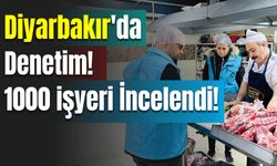 Diyarbakır'da Denetim! 1000 işyeri İncelendi!