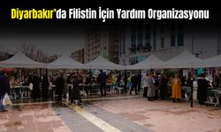 Diyarbakır’da Filistin İçin Yardım Organizasyonu