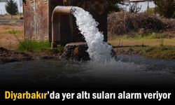 Diyarbakır’da yeraltı su kaynakları hızla tükeniyor