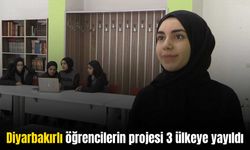 Diyarbakırlı öğrencilerin projesi 3 ülkeye ve 12 kente yayıldı
