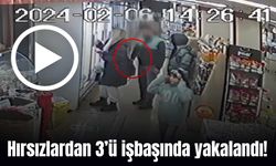 Diyarbakır'da hırsızlara operasyon: 3’ü işbaşında yakalandı!