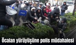 Milletvekillerinin Öcalan yürüyüşüne polis müdahale etti