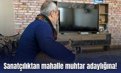 Diyarbakır’da sinema ve ses sanatçısı muhtar adayı oldu