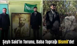 Şeyh Said’in Torunu, Baba Toprağı Bismil’de Amcasının kabrini ziyaret etti