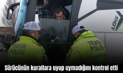 Sivil polis Diyarbakır otobüsünde yolcu gibi seyahat ederek denetim yaptı