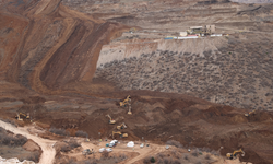 Toprak kaymasının yaşandığı maden ocağında tekrar kayma riski var