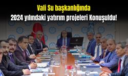 Diyarbakır Valisi Ali İhsan Su başkanlığında: 2024 yılındaki yatırım projeleri Konuşuldu!