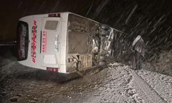 Valilikten açıklama! Diyarbakır otobüsü Bingöl’de kaza yaptı! 18 yaralı