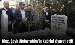 HÜDA PAR’IN Diyarbakır Büyükşehir Adayı Dinç, Şeyh Abdurrahim’in kabrini ziyaret etti