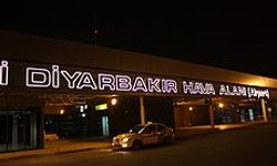 Diyarbakır Havalimanı 174 bin yolcuya hizmet verdi