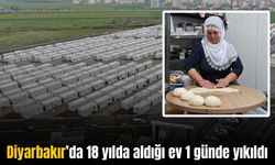 Diyarbakır’da 18 yılda aldığı ev 4 ay içinde kaldıktan sonra yıkıldı