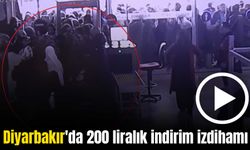 Diyarbakır'da 200 liralık festival çeki için izdiham yaşandı