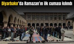 Diyarbakır’da Ramazan’ın ilk cumasında vatandaşlar camilere akın etti